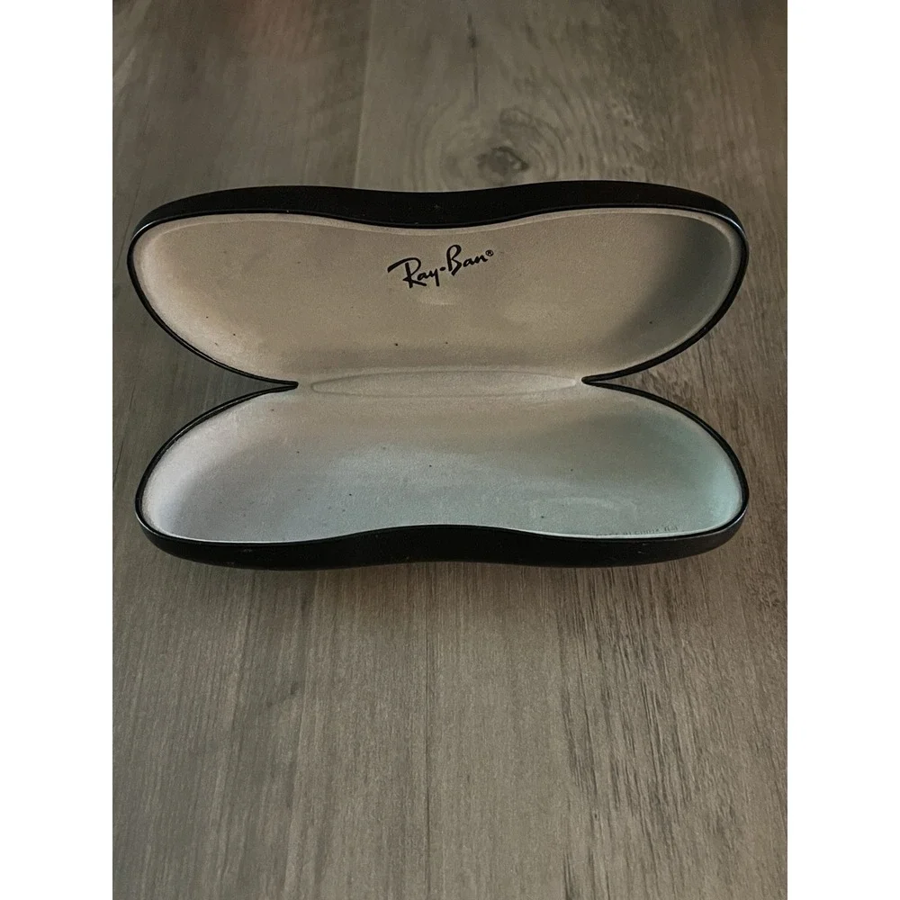 Ray Ban Glasses Clam Shell Hard Case‎ Reading Eyeglasses Sunglass Eyewear Case